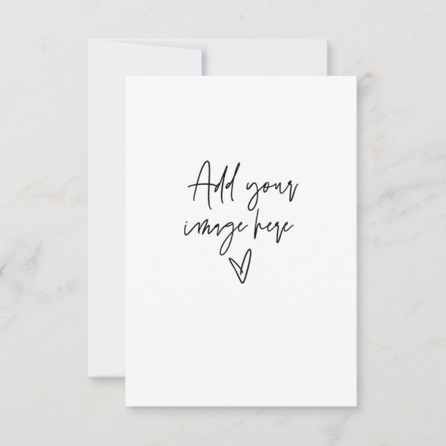 3.5 x 5 RSVP Reply Response EnclosureCard Template (Front)