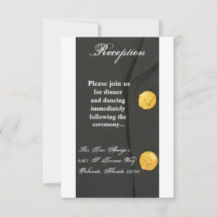3,5 x 7 Carte de réception ARMÉE ROBE VERTS UNIFOR