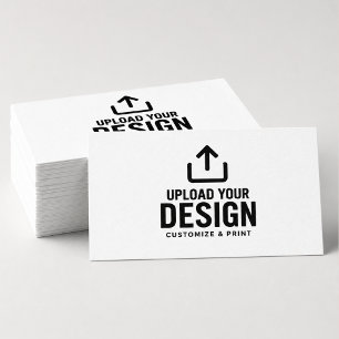 3.5x2" Blank Company Customizable Business Card