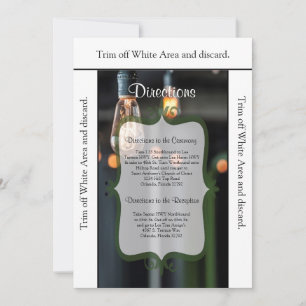 3.5x6 Directions Card Country Light Bulbs