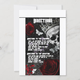 3.5x6 Directions Card Haunting Adeline Zade Meadow