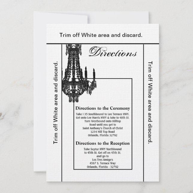 3.5x6 Directions Carte Chandelier cristal Glitz Gl (Devant)