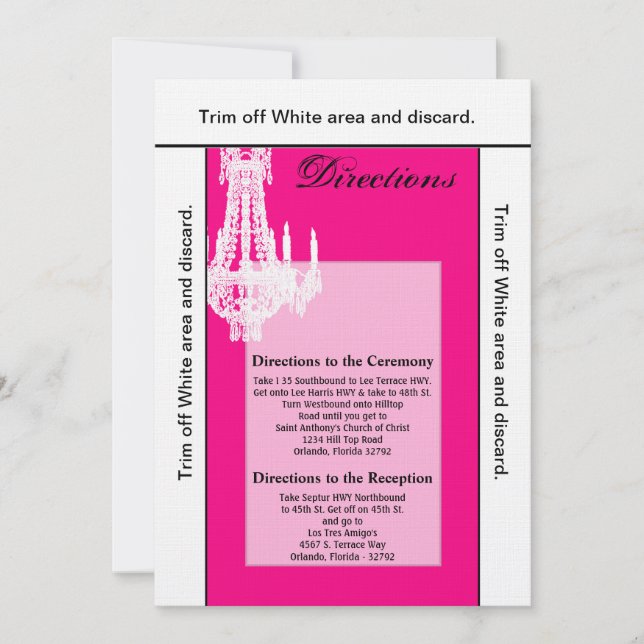 3.5x6 Directions Carte Chandelier cristal Glitz Gl (Devant)