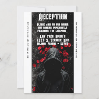 3.5x7 Reception Card Haunting Adeline Zade Meadows