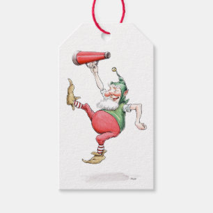 3 acclamations pour Noël ! Étiquette de cadeau