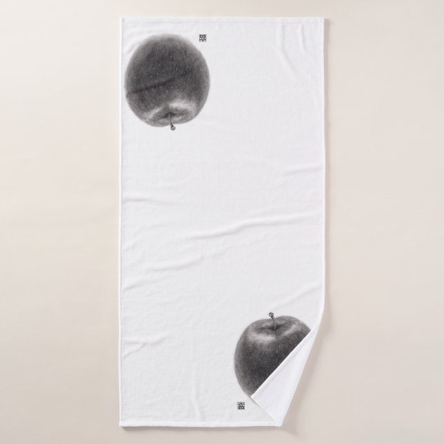 3 apples bath towel set (Bath Towel)