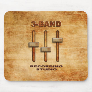 3-band equalizer (grunge version) mouse pad