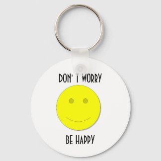 3, BE HAPPY, KEYCHAIN