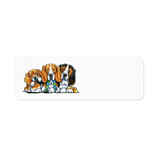 3 BEAGLES (Devant)