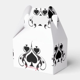 3 Black Spades Tribal Thunder_Cove  Favor Box