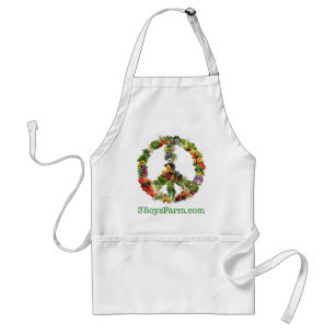 3 Boys Farm Peaceful Chef's Apron