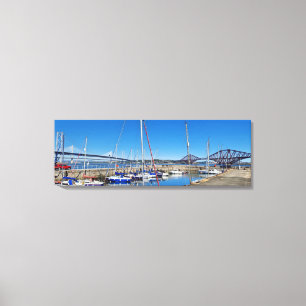 3 Bridges River Forth, Scotland High Quality Print