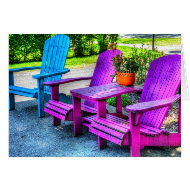 3 chaises vides (Devant horizontal)