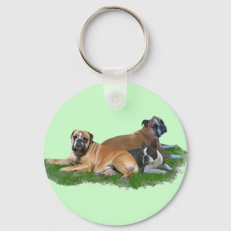 3 cherubs keychain