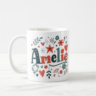 3 Color Amelie 2 Coffee Mug