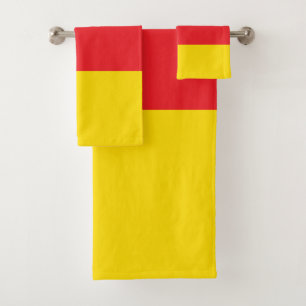 3 Colour Combination, Flag Bath Towel Set