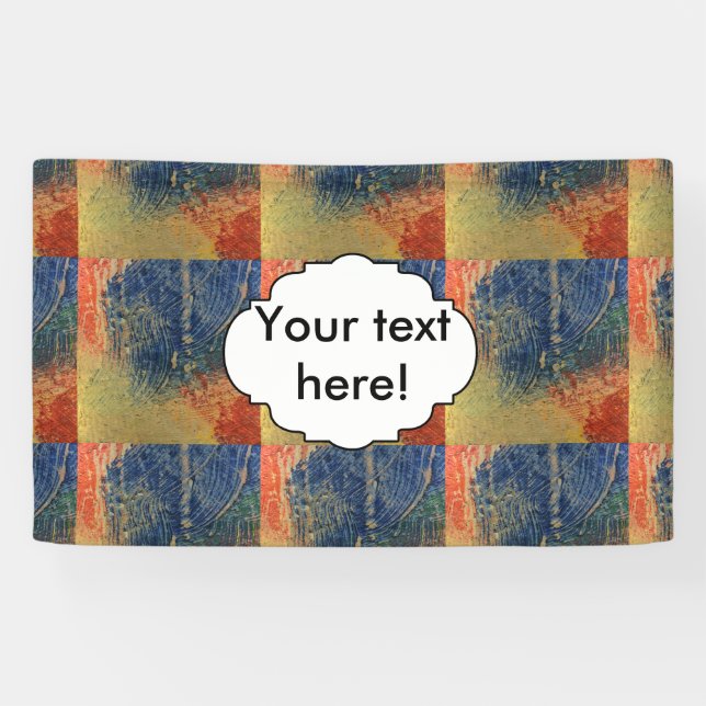 3 colours paint banner (Horizontal)