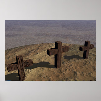 3 Crosses Poster