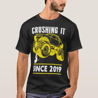 3 Crushing It Since 2019 For A Birthday Child T-Shirt