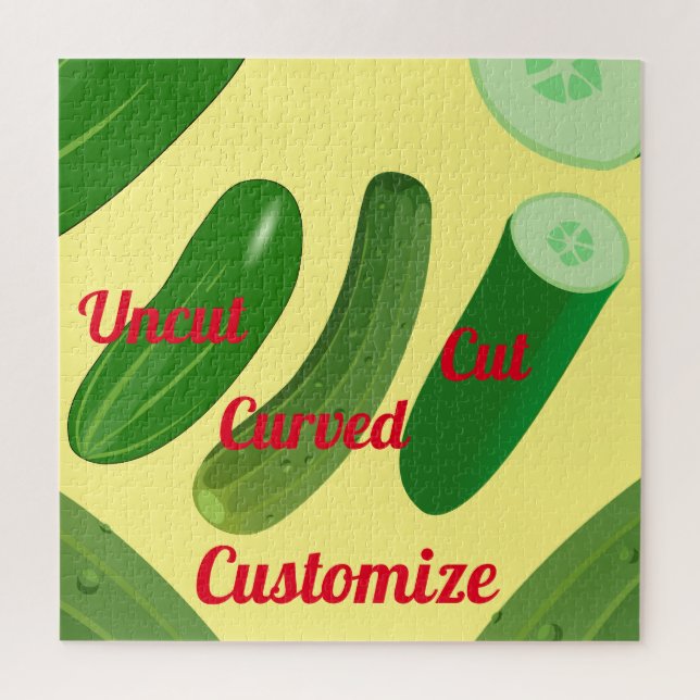 3 Cucumbers Thunder_Cove Jigsaw Puzzle (Vertical)