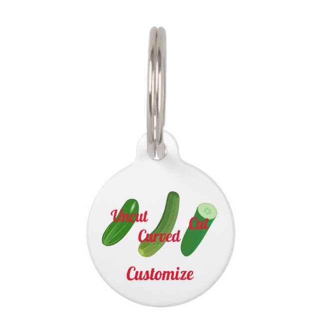 3 Cucumbers Thunder_Cove Pet Tag (Front)