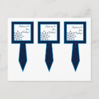 3 Cup Cake Picks Blue Stars and Snowflakes