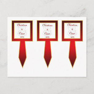 3 Cup Cake Picks Lord Ganesha/Hindu Red Spiritual Postcard