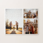 3 Custom Photo Collage Personalized Jigsaw Puzzle<br><div class="desc">Introducing our personalized photo collage jigsaw puzzle - the perfect way to spend quality time with your loved ones while reliving your favourite memories! Whether you're celebrating a graduation, honouring family, cherishing friends, or remembering a vacation trip, our custom jigsaw puzzle is the ultimate way to commemorate any occasion. With...</div>
