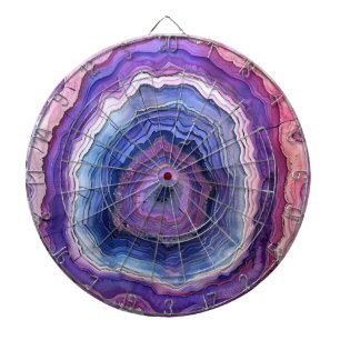 3 D Agate Dartboard