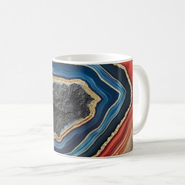 3 D Agate Mug (Front Right)