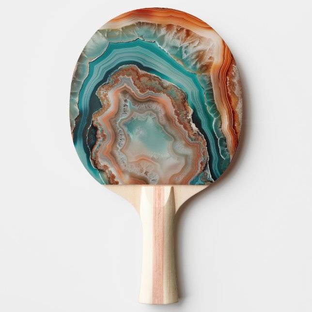 3 D Agate Ping Pong Paddle (Front)
