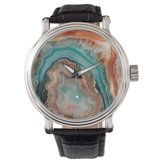 3 D Agate Watch (Front)