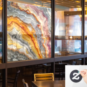 3 D Agate Window Cling
