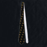 "3-D" Golden Star of David Tie<br><div class="desc">Beautiful 3-D look,  golden,  Star of David.

Feel free to add your own words and/or pictures to this item,  or change the background colour,  via Zazzle's great customization tools.  This design is also available on many other products. Thanks for stopping by! God bless!</div>