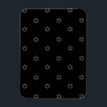 3-D Look Silver Star of David Magnet<br><div class="desc">3-D Look Silver Star of David</div>