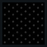 3-D Look Silver Star of David Poster<br><div class="desc">3-D Look Silver Star of David</div>