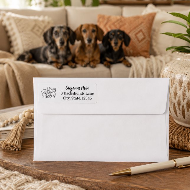 3 Dachshunds Doodle (Creator Uploaded)