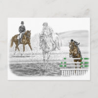 3-Day Eventing Horses Combined Training