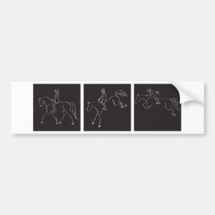 3 Day eventing Sticker