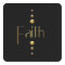 3 Dot Gold Block Faith & Black Background