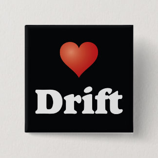 <3 Drift [Button] 2 Inch Square Button