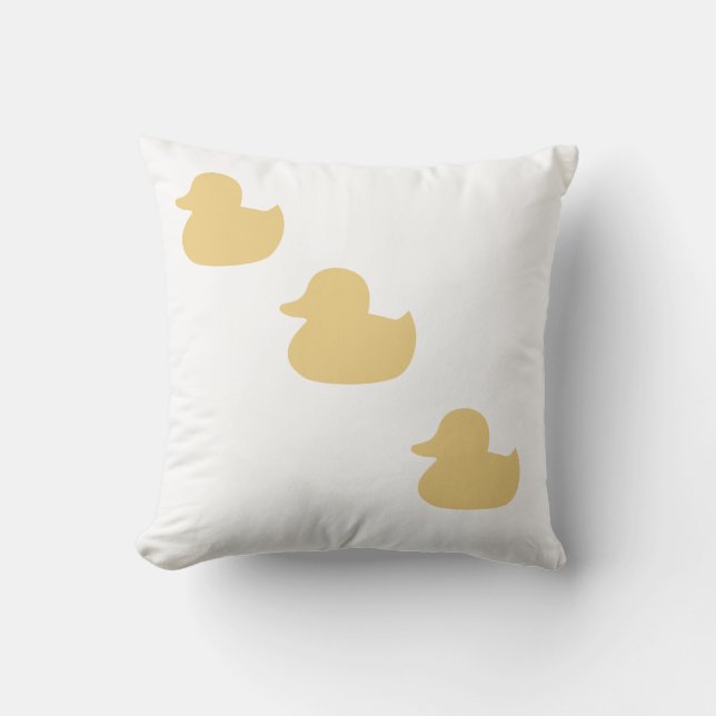 3 Ducks Throw Pillow (Front)