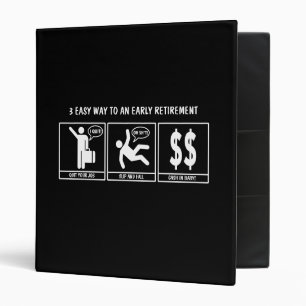 3 Easy Steps to early retirement Binder