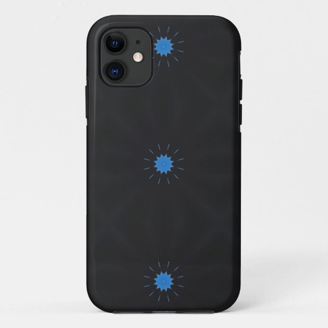 3 étoiles bleues coque (Dos)