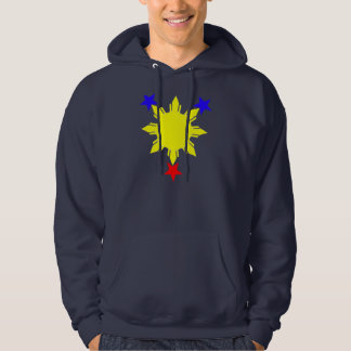 3 étoiles et un sweat - shirt à capuche du soleil