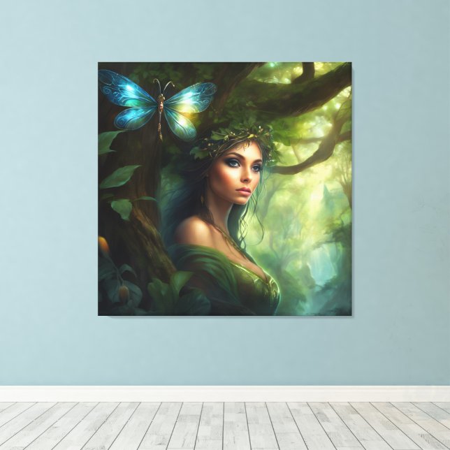 #3 Fantasy World  Canvas Print (Insitu(Wood Floor))