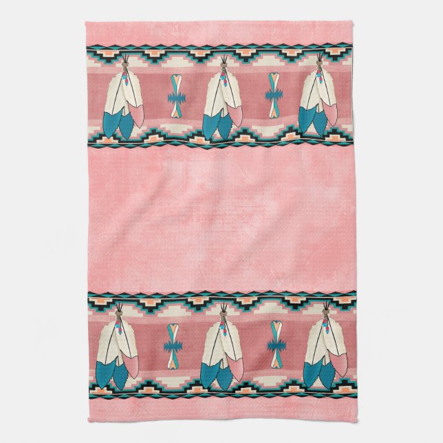 3 Feathers Kitchen Towel (Vertical)