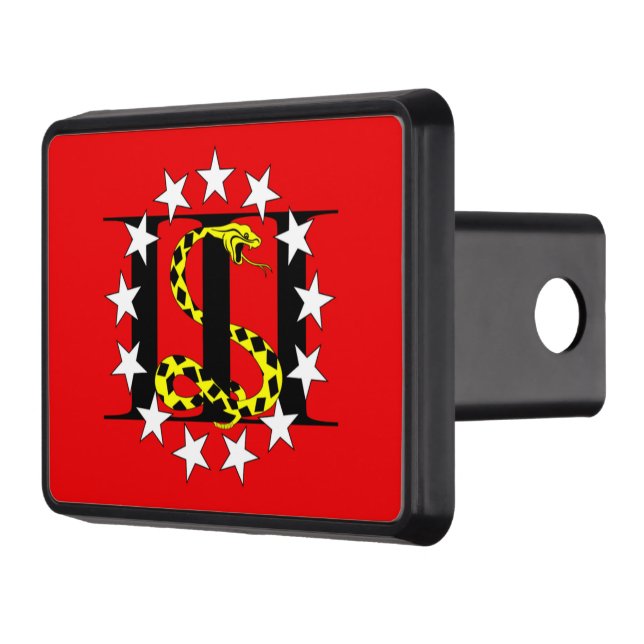 3% FLAG TRAILER HITCH COVER (Left)