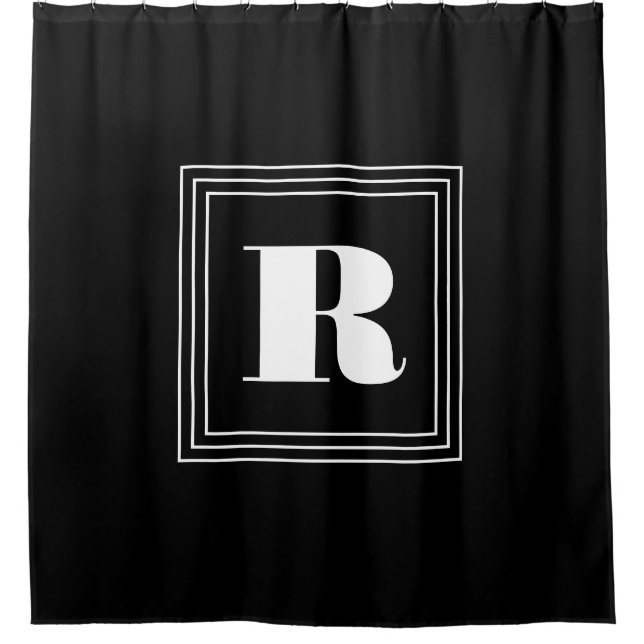 3 Frame Monogram | Black & White (Front)
