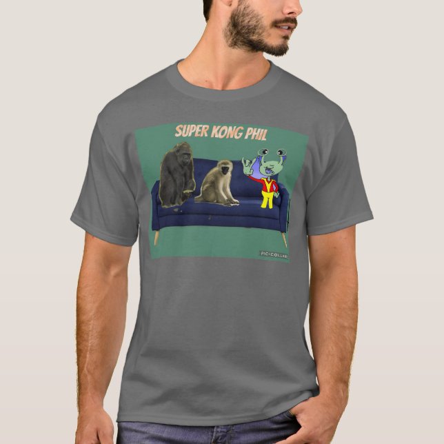 3 friends retro T-Shirt (Front)